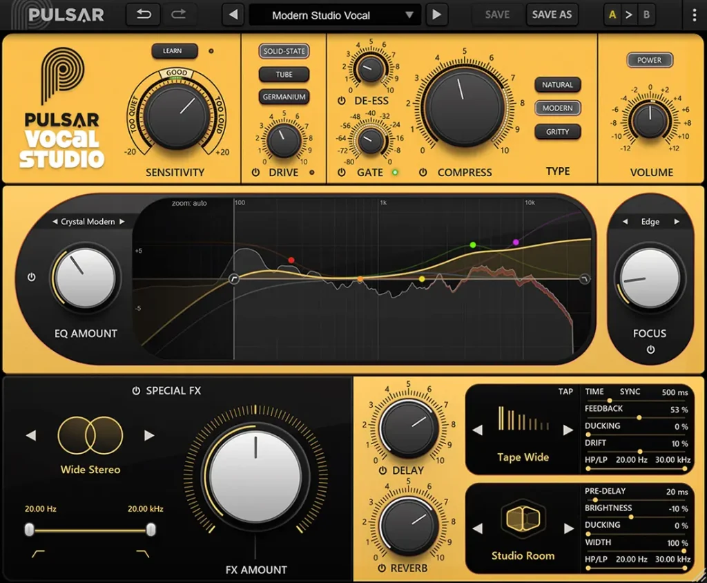 Pulsar Audio – Vocal Studio Torrent v1.0.16 VST, VST3, AAX [Win]