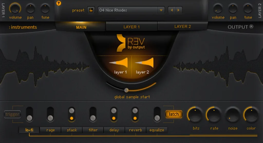 Output REV Torrent v1.1.1 [Kontakt Library]