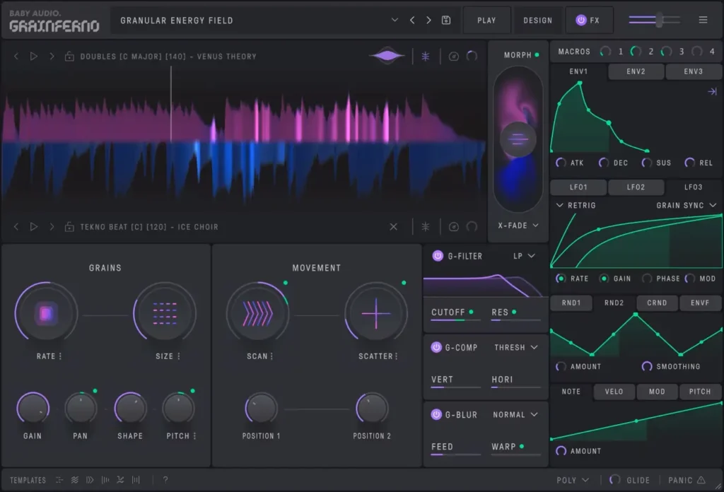BABY Audio – Grainferno Torrent v1.1.1 STANDALONE, VSTi, VSTi3, AAX, AUi x64 [Win, Mac]