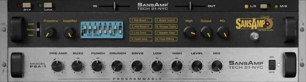 Audiopunks – SansAmp Rack Torrent v1.0.0 VST3, AAX x64 [Win]