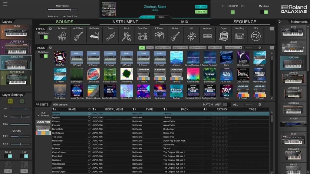 Roland – GALAXIAS Torrent + Cloud Ultimate + ZENOLOGY Content v2026.04 STANDALONE, VST3, AAX x64 [Win]